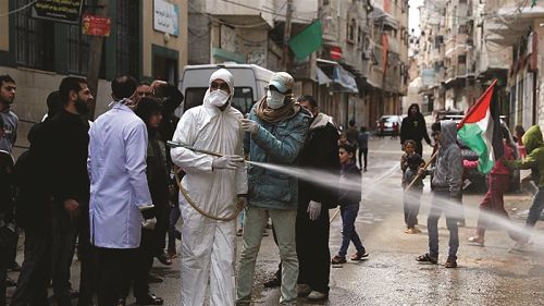 Les ventilateurs de la Palestine au maximum de leur capacité alors que les cas de COVID-19 explosent